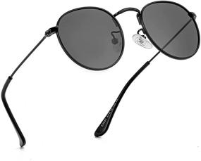 img 2 attached to Small Polarized Sunglasses Classic Protection