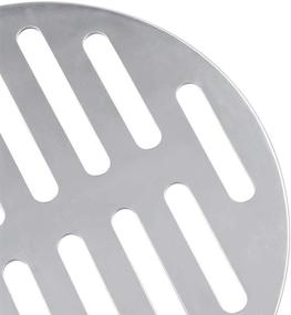 img 1 attached to 🚽 Vonty Round Floor Drain Cover - 6 Inch, 14 Holes - Stainless Steel, Silver Tone