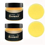 🐝 2 pack of vokoo beeswax furniture polish for wood, traditional wood seasoning beeswax polish logo