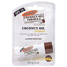 img 1 attached to Moisturizing and Nourishing Lip Balm: Palmer's Coconut Oil Formula with Vitamin E (3 Pack)