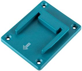 img 1 attached to 🔵 Lot of 5 Cyan-Blue Tool Holder Docks for Makita 18V Li-ion Drill Tools - Hanger Pack