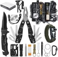 🎁 17-in-1 survival gear and equipment kit - perfect birthday gift ideas for dad, boyfriend, and teens. includes fishing, hunting, and emergency tools. cool camping gadget - great stocking stuffer! логотип