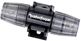 img 1 attached to Держатель предохранителя Rockford Fosgate Single In-Line AGU: Идеально подходит для провода 4 AWG или 8 AWG.