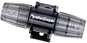 img 2 attached to Держатель предохранителя Rockford Fosgate Single In-Line AGU: Идеально подходит для провода 4 AWG или 8 AWG.