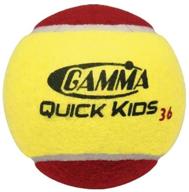 🎾 gamma quick kids (transition) practice tennis balls: red, orange, green dot - slower ball speed in various pack sizes logo