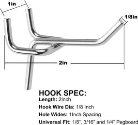 img 3 attached to 🔧 Universal Storage Display Pegboard Shelving System
