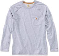 carhartt cotton t shirt heather x large men's clothing logo