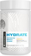 🍋 mantra labs hydrate keto hydration powder blend: sugar free electrolyte drink mix for workout recovery support – lemonade flavor, 30 servings logo