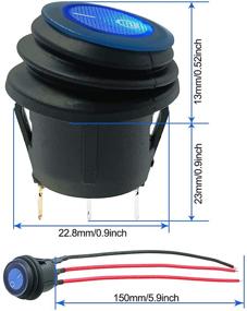 img 2 attached to Waterproof Indicator Pre Soldered Motorcycle KAN B2 25P Replacement Parts