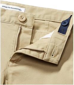 img 1 attached to 👖 Girls' Chino Pant: Amazon Essentials Uniform Flat Front