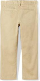 img 2 attached to 👖 Girls' Chino Pant: Amazon Essentials Uniform Flat Front