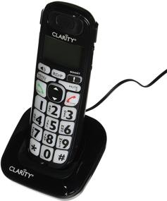 img 1 attached to 📞 Clarity 52703P 1-Handset Landline Telephone, Black - Accessory Handset for Model D703 - Enhanced SEO