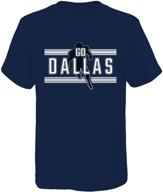 футболка dallas classic football из хлопка логотип