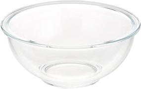 img 2 attached to Versatile and Convenient: Amazon Basics 10-Piece Glass Mixing Bowl Set with 5 Lids