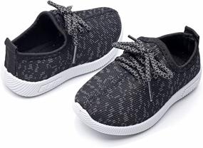 img 3 attached to 👟 Lightweight Sneakers Running Shoes for Little Boys: Perfect Outdoor Footwear