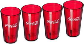 img 1 attached to 🥤 Coca Cola Plastic Logo Tumblers