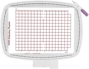 img 4 attached to 🧵 Sew Tech 5x7 inch Embroidery Hoop for Husqvarna Viking Designer Diamond Deluxe Royal, Ruby Royal Deluxe, Designer Epic 2, and Designer Brilliance 80 - 130x180mm Design Hoop
