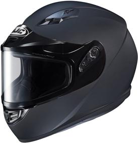 img 1 attached to 🎿 HJC CS-R3SN Full Face Snow Helmet - Unisex-Adult with Framed Dual Lens Shield