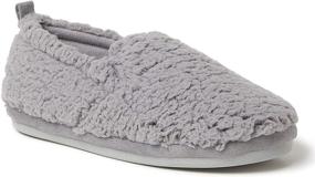 img 4 attached to Dearfoams Unisex Skylar Sherpa Slipper