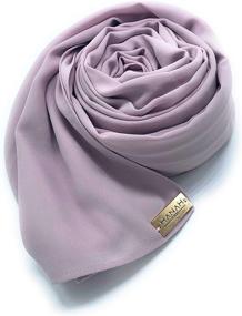 img 3 attached to Hanah Hijabs Premium Korean Chiffon