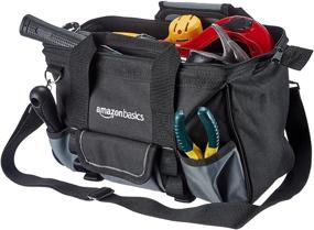 img 3 attached to Amazon Basics Small 12 Inch Tool Bag: Durable, Wear-Resistant with Strap