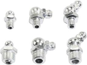 img 2 attached to SAE Standard 120-Piece Kit – Straight Taxutor Metric Hydraulic Grease Fittings