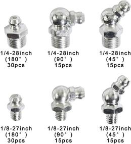 img 3 attached to SAE Standard 120-Piece Kit – Straight Taxutor Metric Hydraulic Grease Fittings