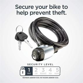 img 3 attached to 🔒 Schwinn Anti-Theft Bike Lock: Enhanced Security Levels 1-5 with Cable and U-Lock Options