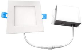 img 4 attached to Euri Lighting DLC4SQ 2050E Ultra Slim Downlight