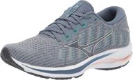 mizuno womens waveknit running quarry vapors logo