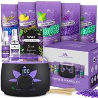 🔥 tress wellness waxing kit: advanced wax warmer with easy-to-use digital display, ideal for sensitive skin logo