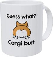 🐶 corgi ounces coffee by wampumtuk logo