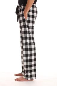 img 2 attached to Men's Followme Fleece Pajama Sleepwear in Size L - Sleep & Lounge Clothing 45903 1A