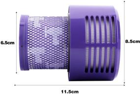 img 1 attached to 🔍 Washable Pre Filter Replacements for Dyson V10 SV12, 4-Piece Bundle, Smyidel Filter for Dyson V10 - Enhance Your Dyson Performance!