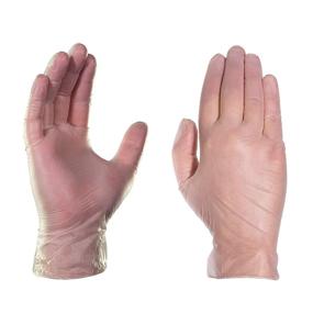 img 3 attached to AMMEX 10 Pack Disposable Vinyl Gloves - Versatile, Powder-Free, One Size Fits Most, Clear & Convenient