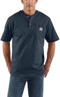 carhartt workwear pocket henley hunter men's clothing and shirts logo