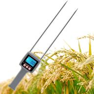 🌱 huanyu hay moisture meter tk100: portable fibre moisture analyzer for tea, corn, straw, bran, soybean meal, grains & chinese medicine - 0-80% probe humidity tester логотип