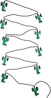 🚜 kurt adler green tractor light set with 10 lights логотип