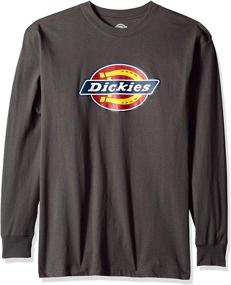 img 1 attached to 👕 Shop the Dickies Men's Regular Black Sleeve Clothing: Versatile T-Shirts & Tanks for Men