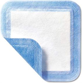 img 2 attached to 💙 Curad Clinical Advances Super Absorbent Polymer Wound Pad, Blue, CUR5150, Pack of 10