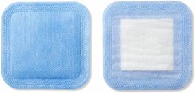 img 1 attached to 💙 Curad Clinical Advances Super Absorbent Polymer Wound Pad, Blue, CUR5150, Pack of 10