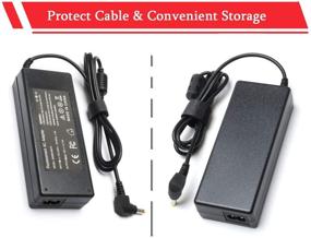 img 2 attached to 🔌 90W AC Adapter Laptop Charger Toshiba Satellite C655 C655D C675 C850 C855 C855D C875 C50 C55 C55D C55DT C55T C75 C75D L50 L55 L55D L75 L305 ; PA3714U-1ACA PA5035U-1ACA PA3917U-1ACA Power Cord