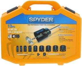 img 2 attached to 🔎 Spyder 600887: Premium Bi Metal Hole Saw Set for Precision Cutting