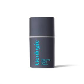 img 4 attached to Geologie Men's Ultra Strength Daily Retinol Repairing Moisturizer + Hyaluronic Acid + 🧴 Niacinamide - 50 ML 90 Day Supply - Anti-Aging Night Cream, Repair, Replenish, Restore