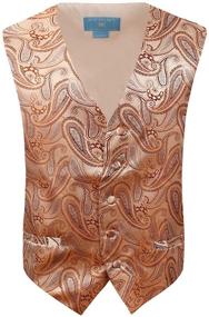 img 1 attached to Stylish Epoint EGE1B08D 2XL Microfiber Waistcoat: Must-Have Men's Accessories