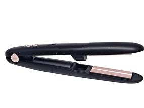 img 4 attached to 💁 TI Style Cordless Hair Straightener and Steamer: Rechargeable Ceramic Flat Iron - Perfect for Short Hair, Bangs, Travel, and Work