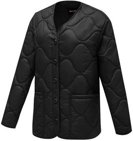 img 3 attached to Bellivera Womens Lightweight Quilted Jacket， Women's Clothing for Coats, Jackets & Vests