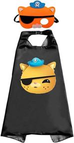 img 3 attached to 🎭 Octonauts Costume Set: Cosplay Capes and Masks