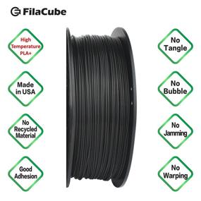 img 2 attached to 🖨️ 1.75mm PLA Black Printer Filament