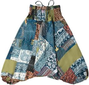 img 2 attached to 👖 Lofbaz Kids Patch Harem Pants: Stylish Boys' Clothing for Comfort and Fashion